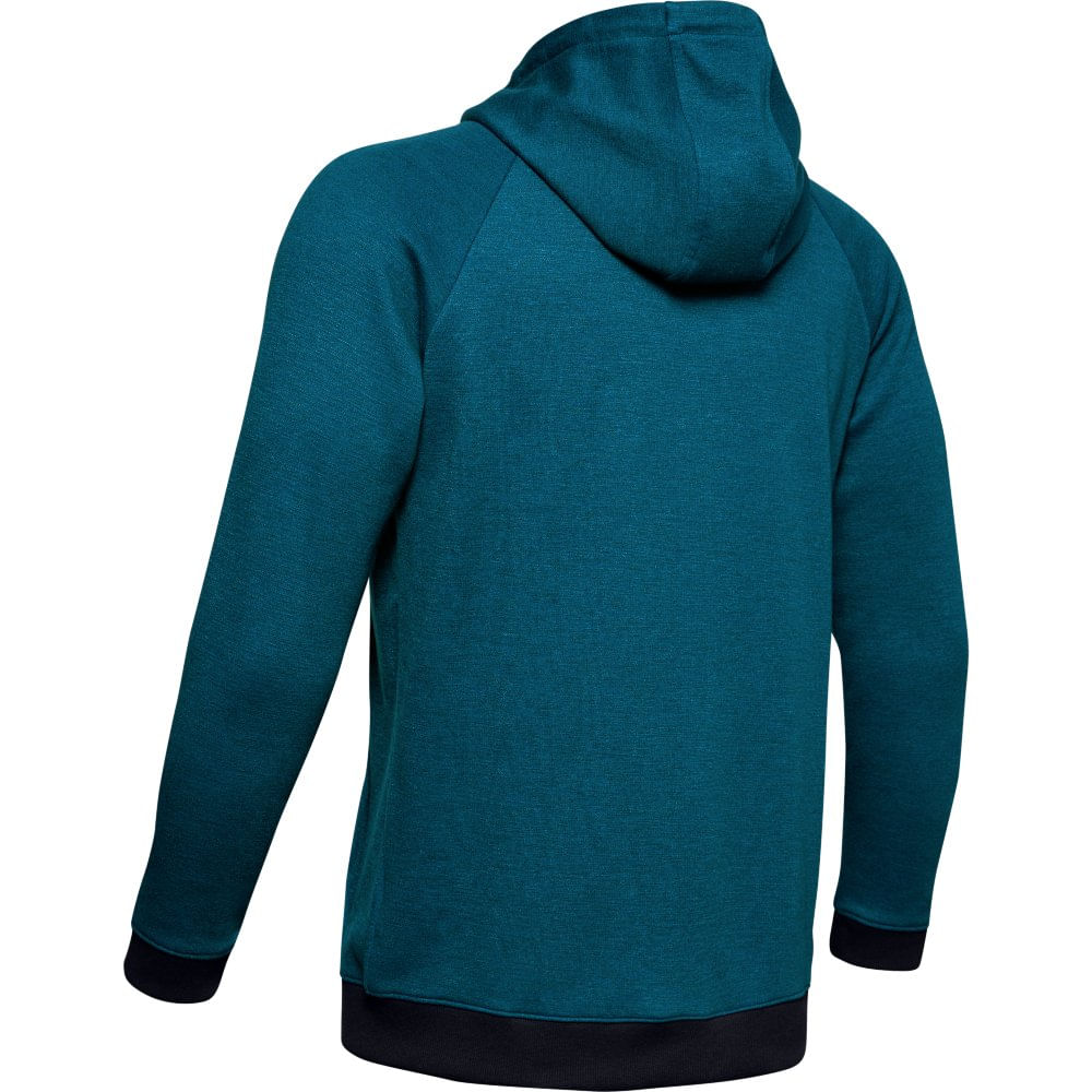 under armour coldgear zip up moletom com capuz