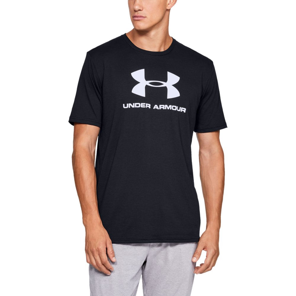 camiseta-de-treino-masculina-under-armour-sportstyle-logo-1359394-001 underarmourbr