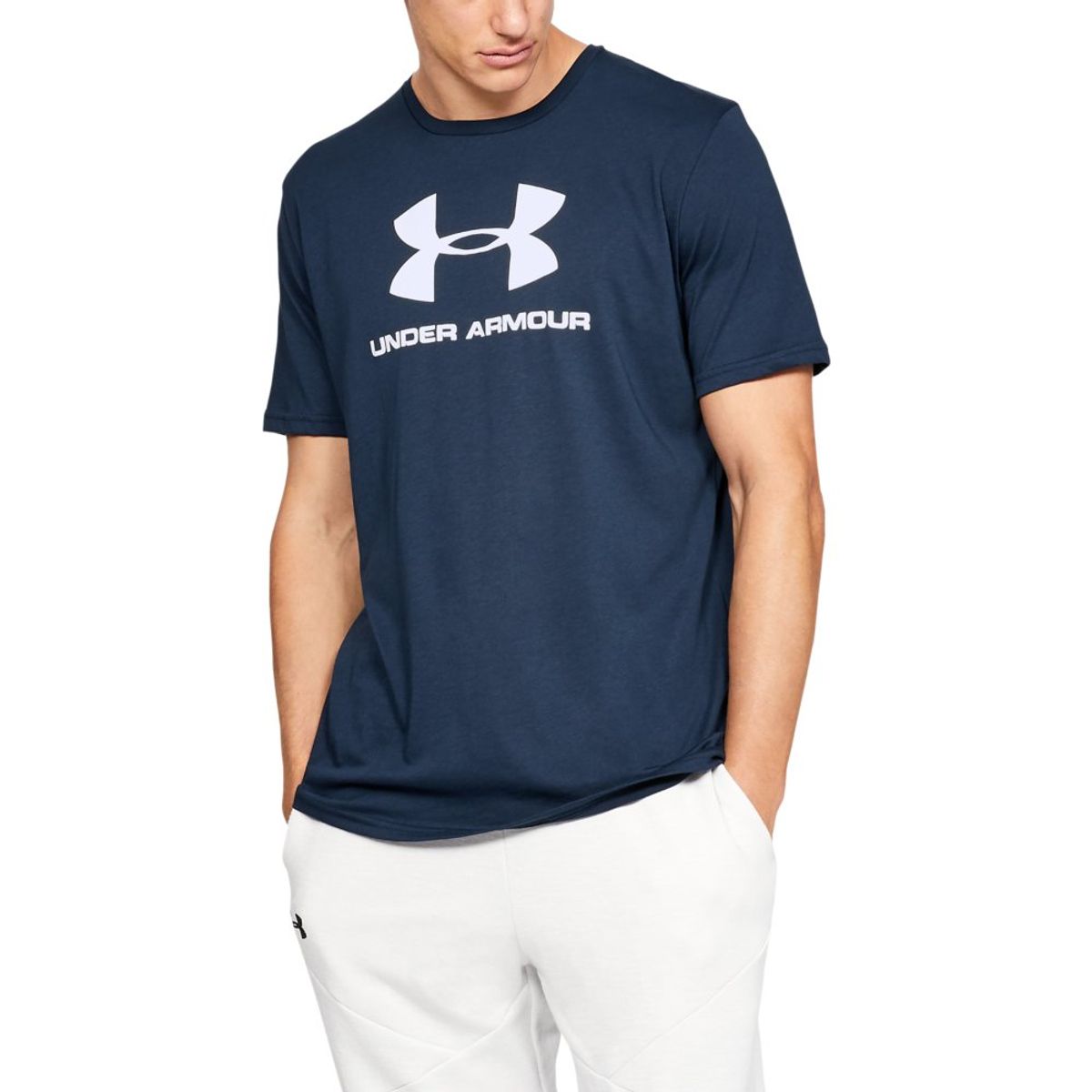 Camiseta de Treino Masculina Under Armour Sportstyle Logo