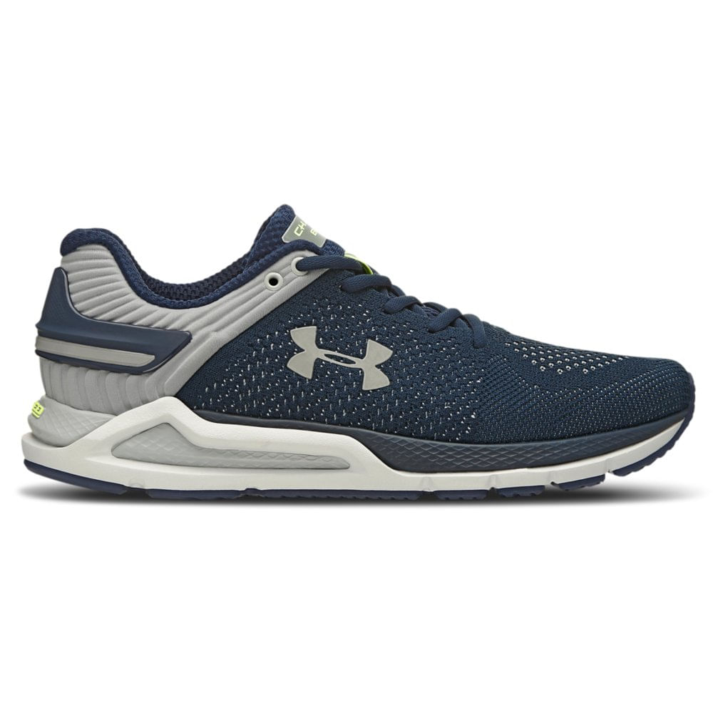 tênis under armour charged blast cinza