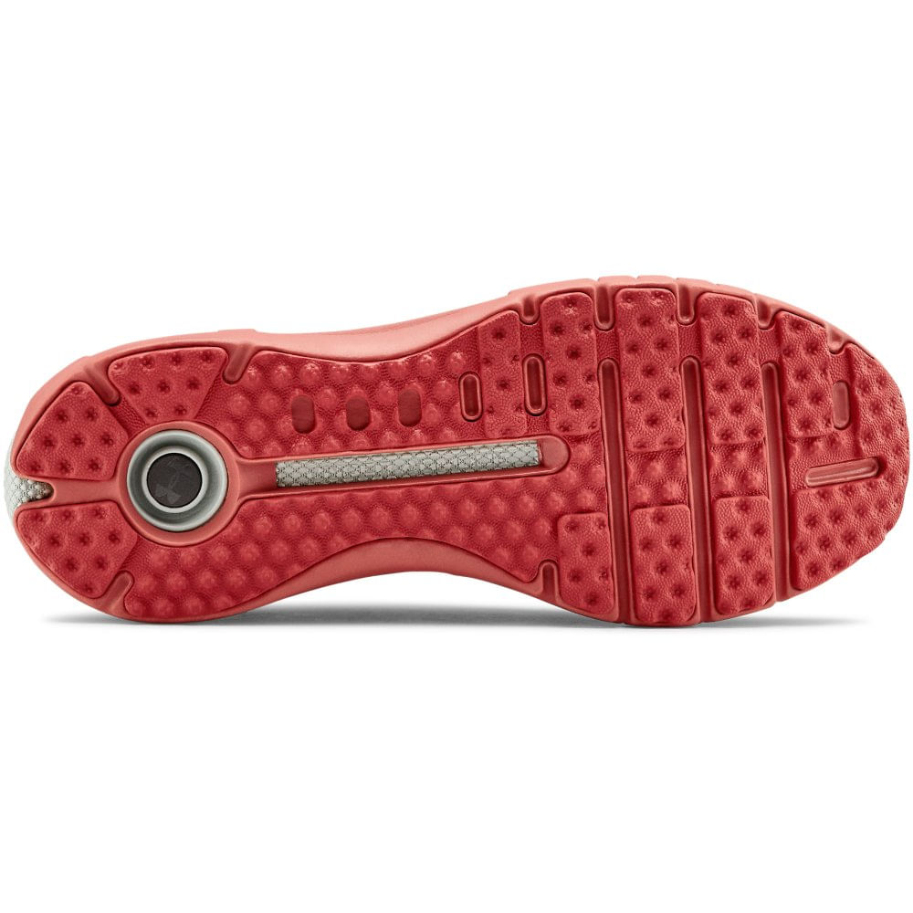 tênis ua hovr phantom running masculino vermelho