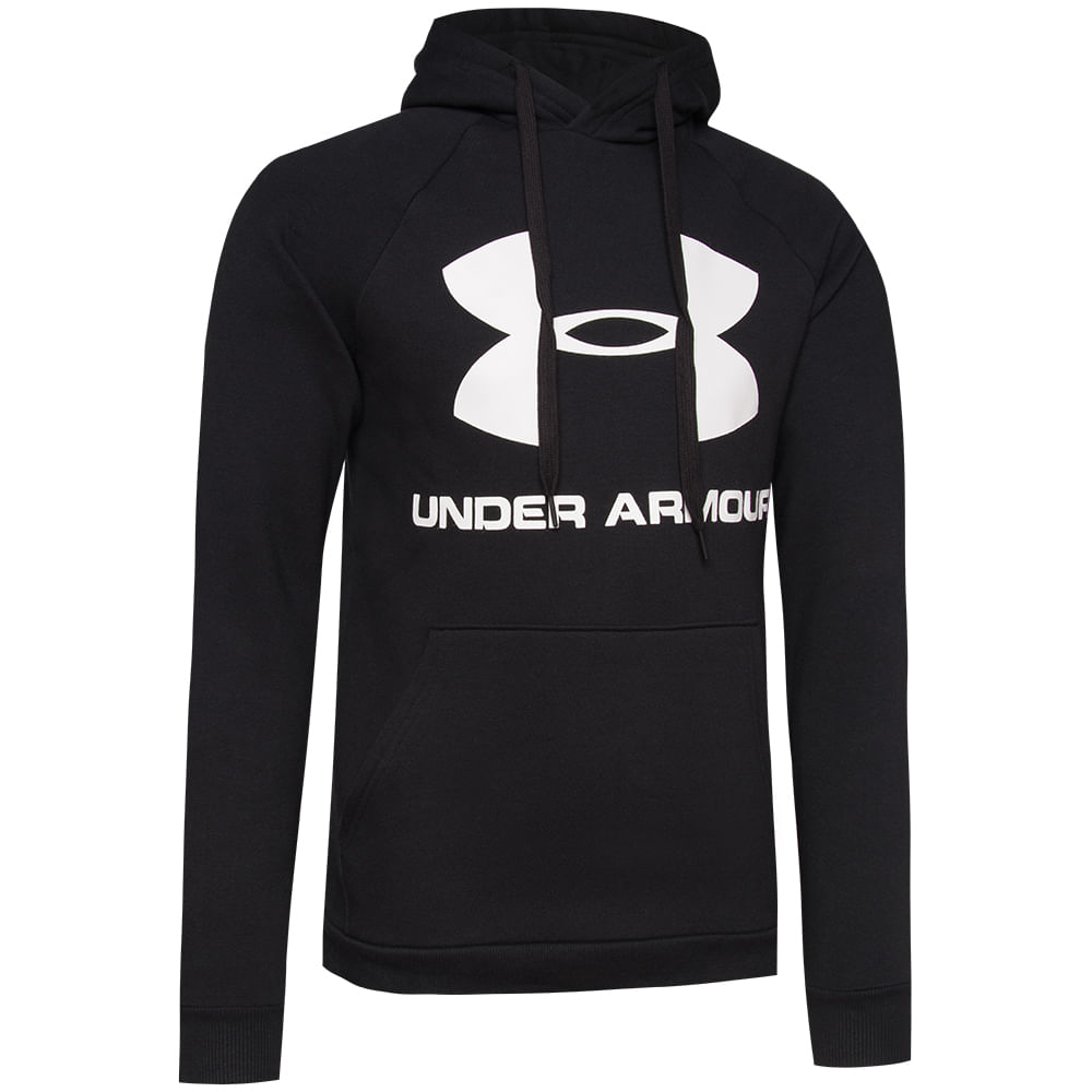 under armour rival logo moletom com capuz