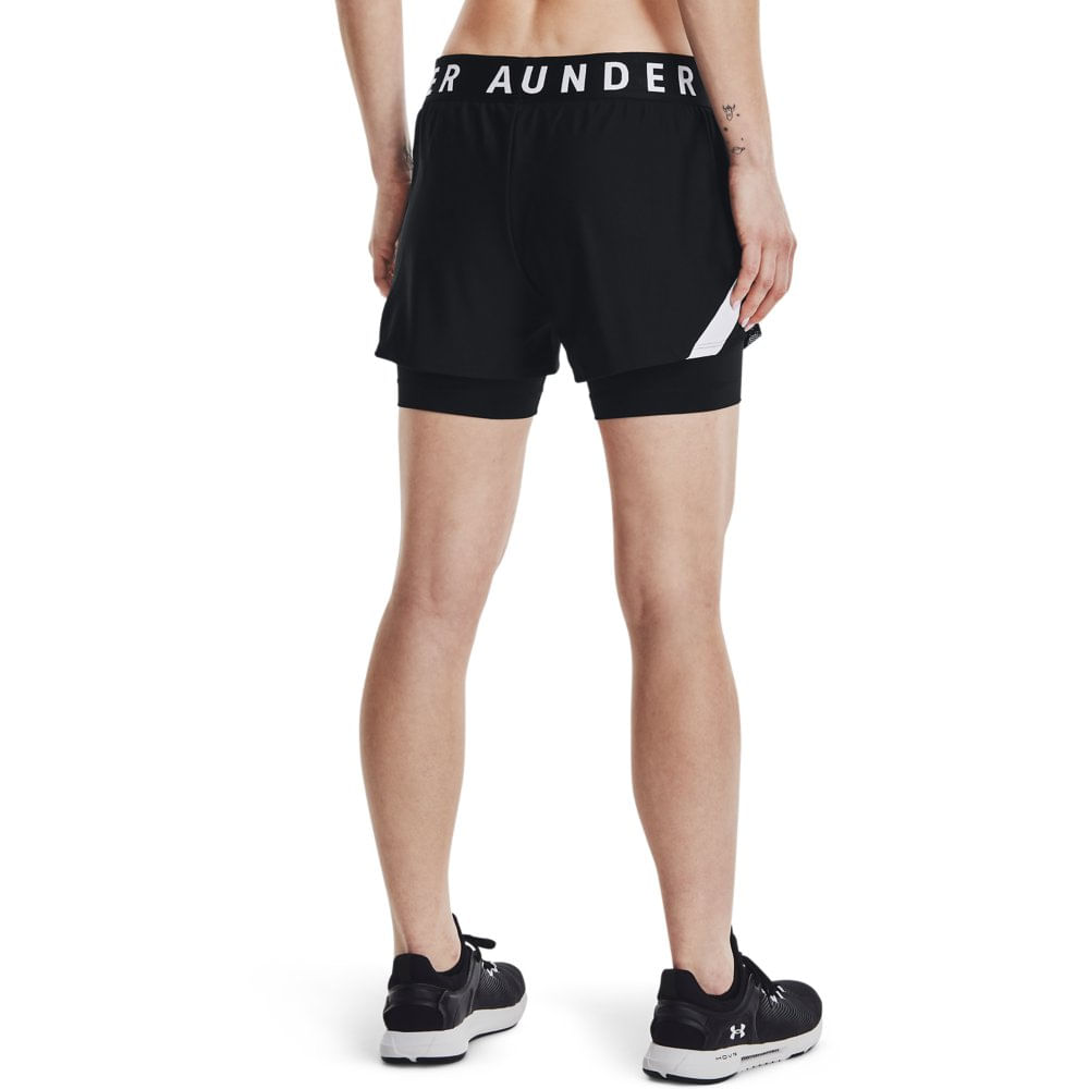 shorts 2 em 1 feminino para corrida