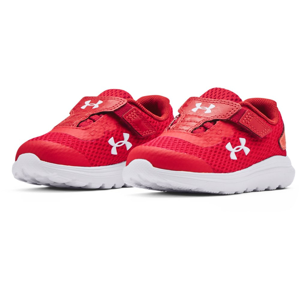 Tênis de Corrida Infantil Under Armour Surge 2 AC Vermelho - Renner