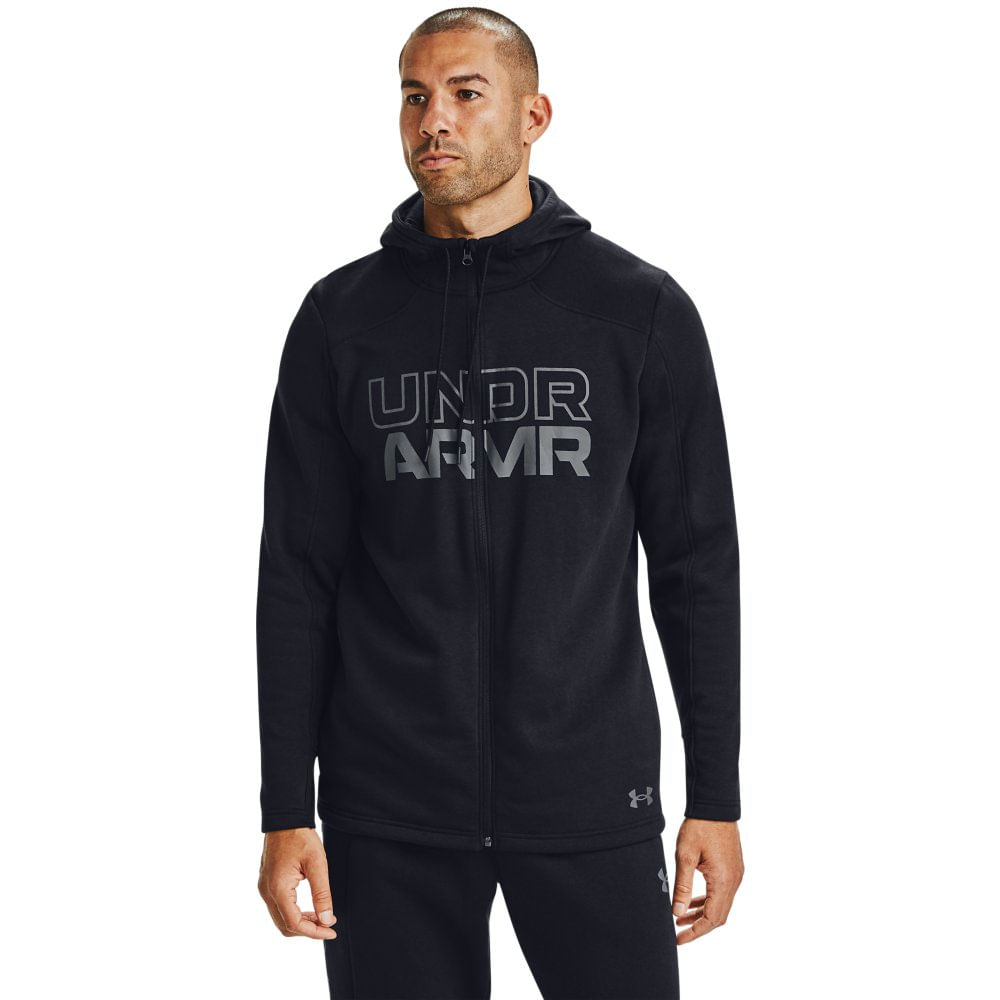 under armour full zip moletom com capuz