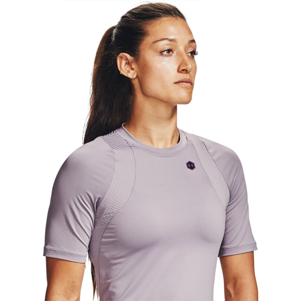 Camiseta de Treino Feminina Under Armour Rush Ss — Under Armour