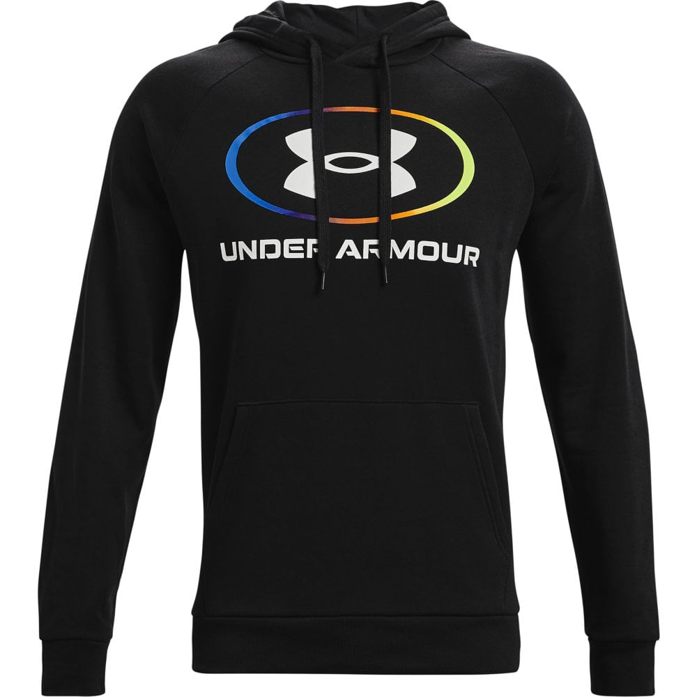 under armour hustle fleece moletom com capuz