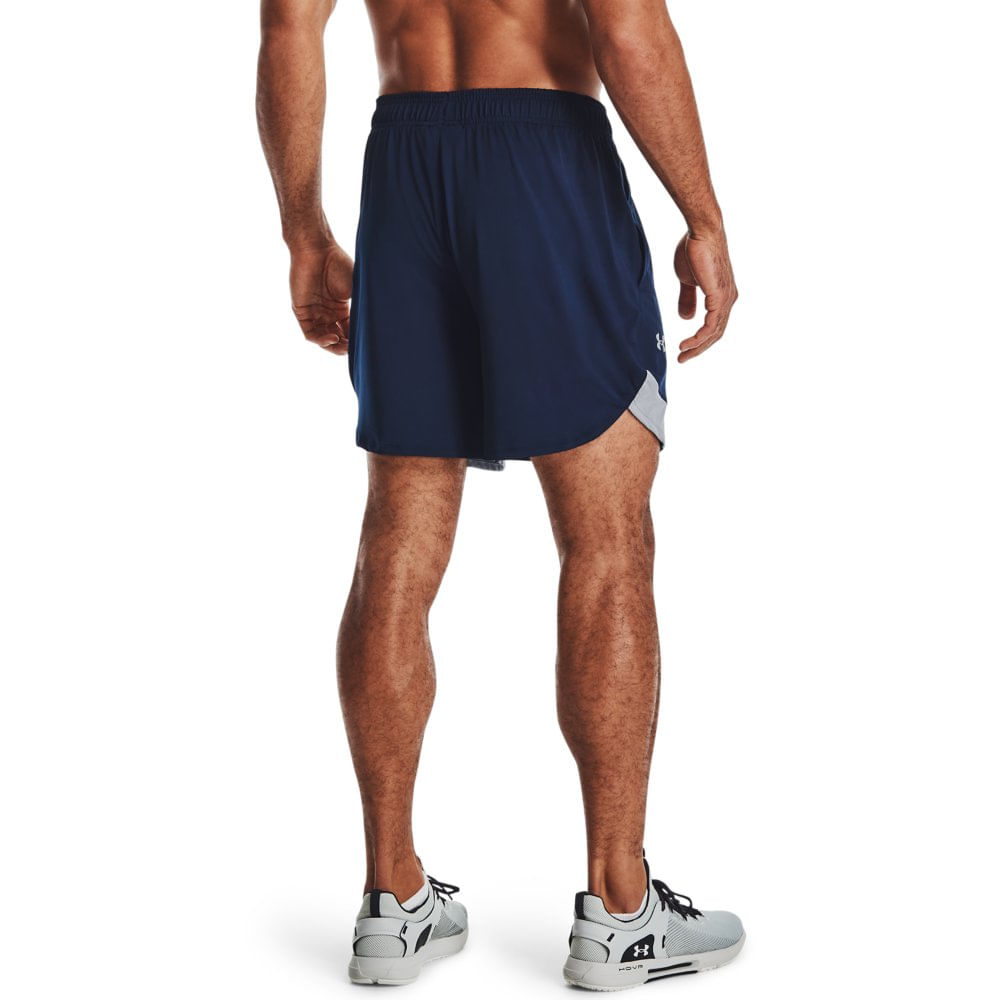 Shorts de Treino Masculino Under Armour Stretch 7in WM Sts Cinza