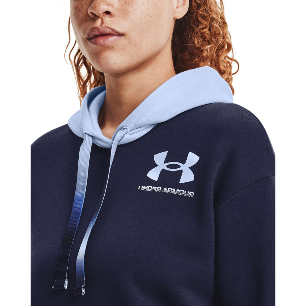 boys under armour zip moletom com capuz