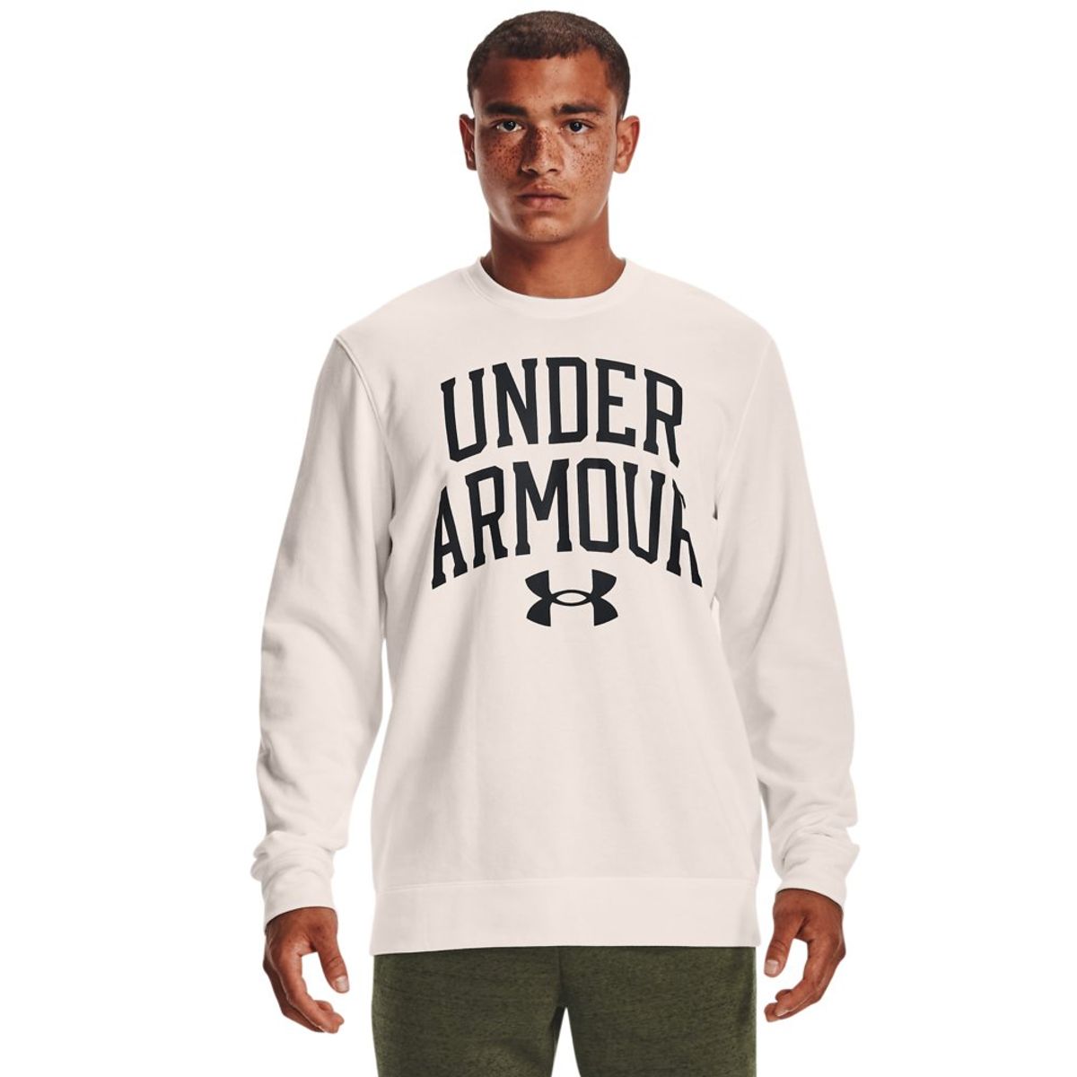 Moletom de Treino Masculino Under Armour Rival Terry Crew