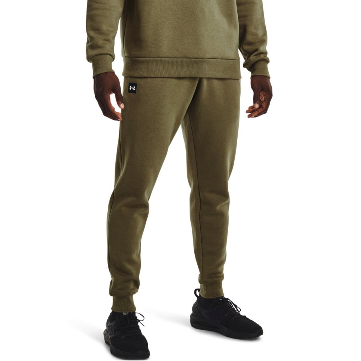 Under Armour Rival terry jogger in khaki
