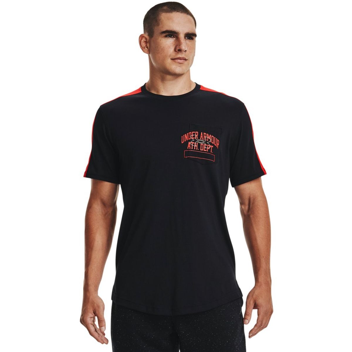 Camiseta de Treino Masculina Under Armour Athletic Dept Pocket Tee - Faz a  Boa!