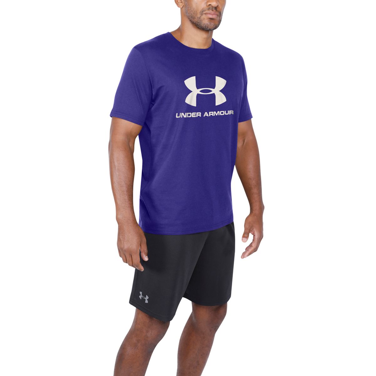 Camiseta de Treino Masculina Under Armour Sportstyle Logo