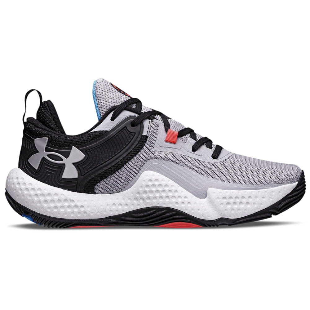 Tênis de Basquete Masculino Under Armour Dagger - 43 Cinza