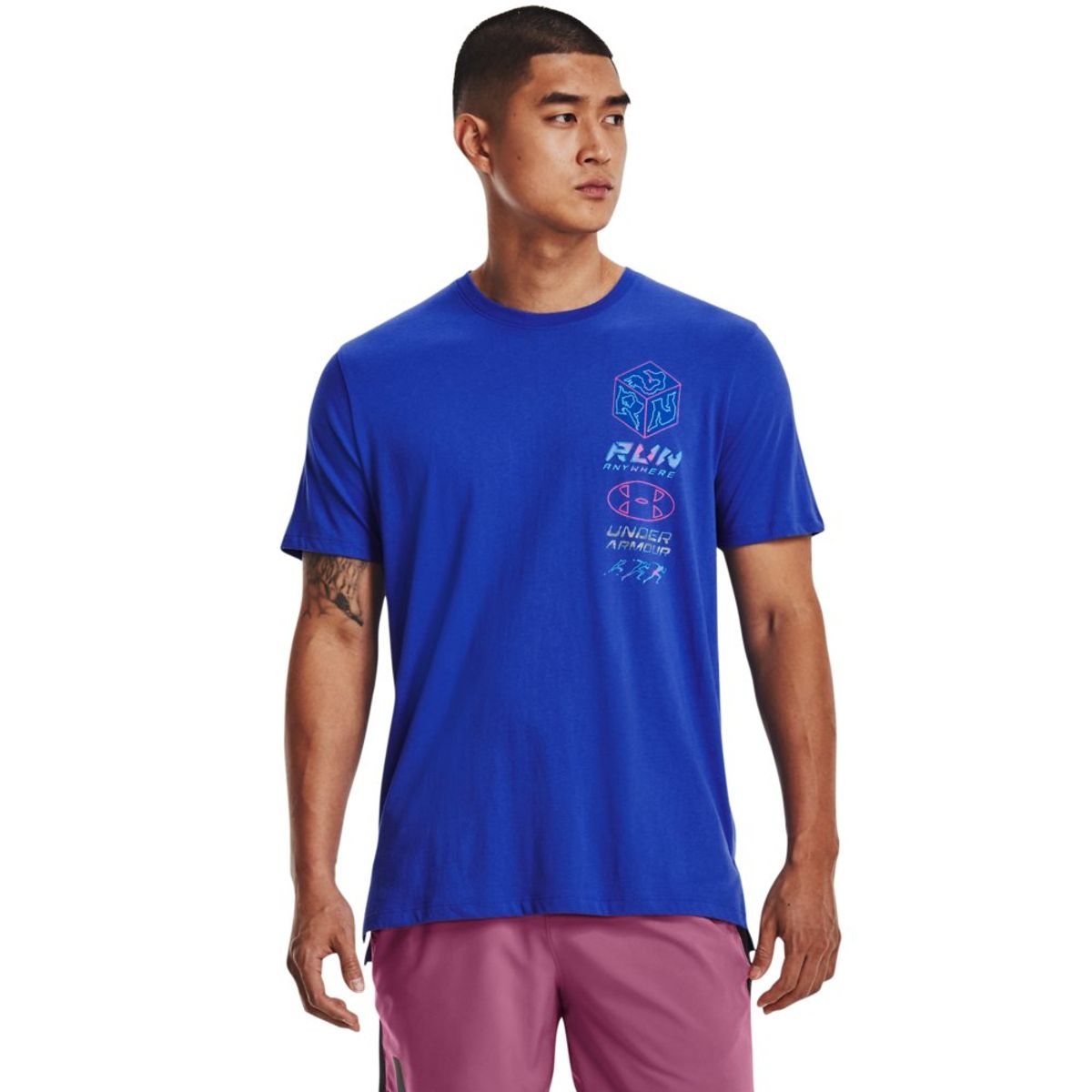 Men's UA Run Anywhere SW T-Shirt