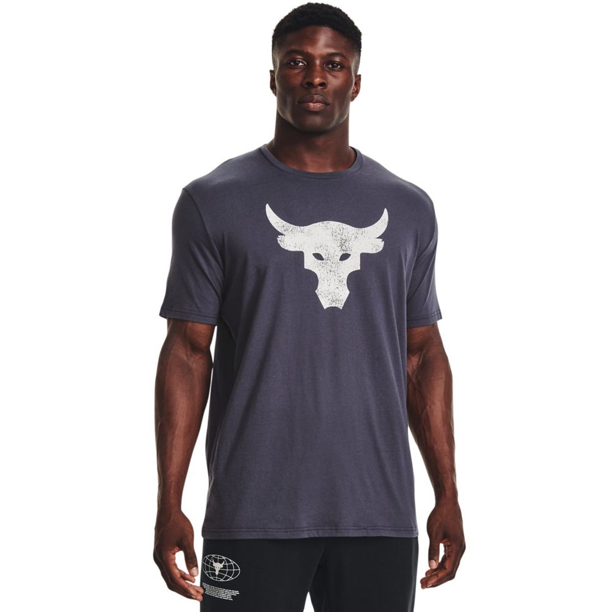 Camiseta de Treino Masculina Under Armour Rock Brahma Bull