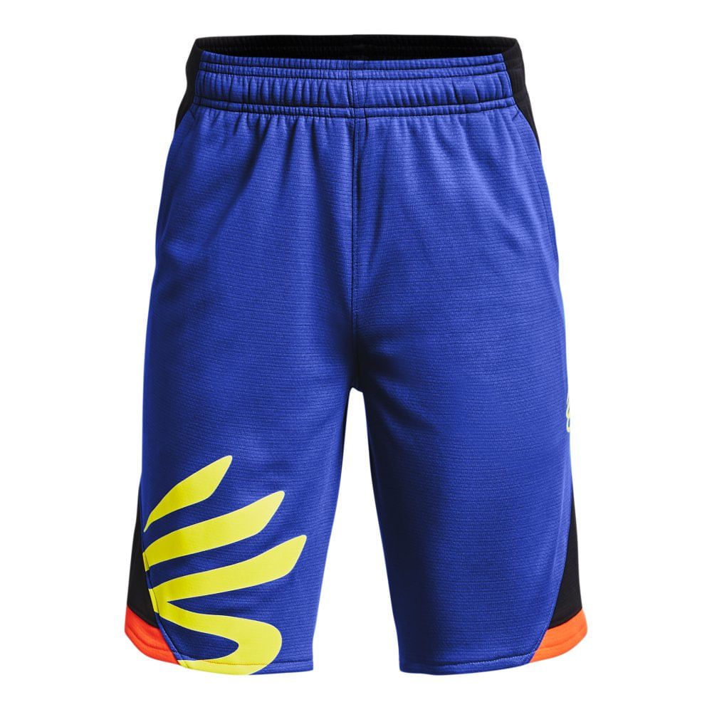 Shorts de Basquete Infantil Under Armour Curry Splash
