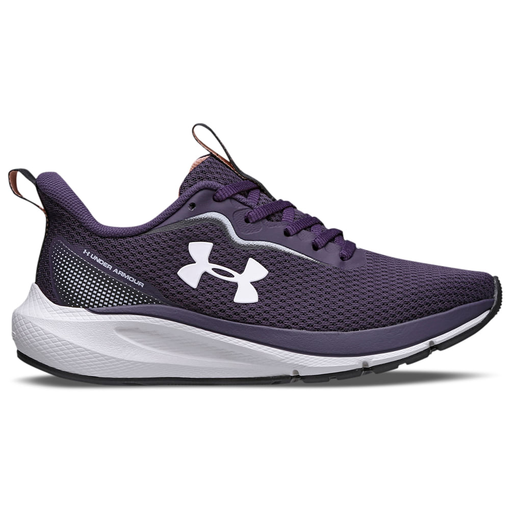 Tênis de Corrida Feminino Under Armour Charged First - 34 Roxo