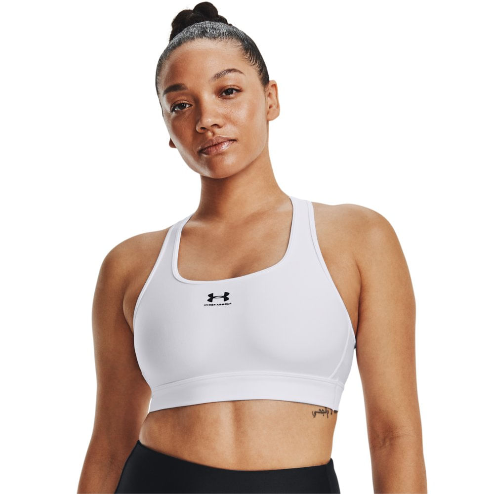 Top de Treino Feminino Under Armour HeatGear Mid Sem Bojo
