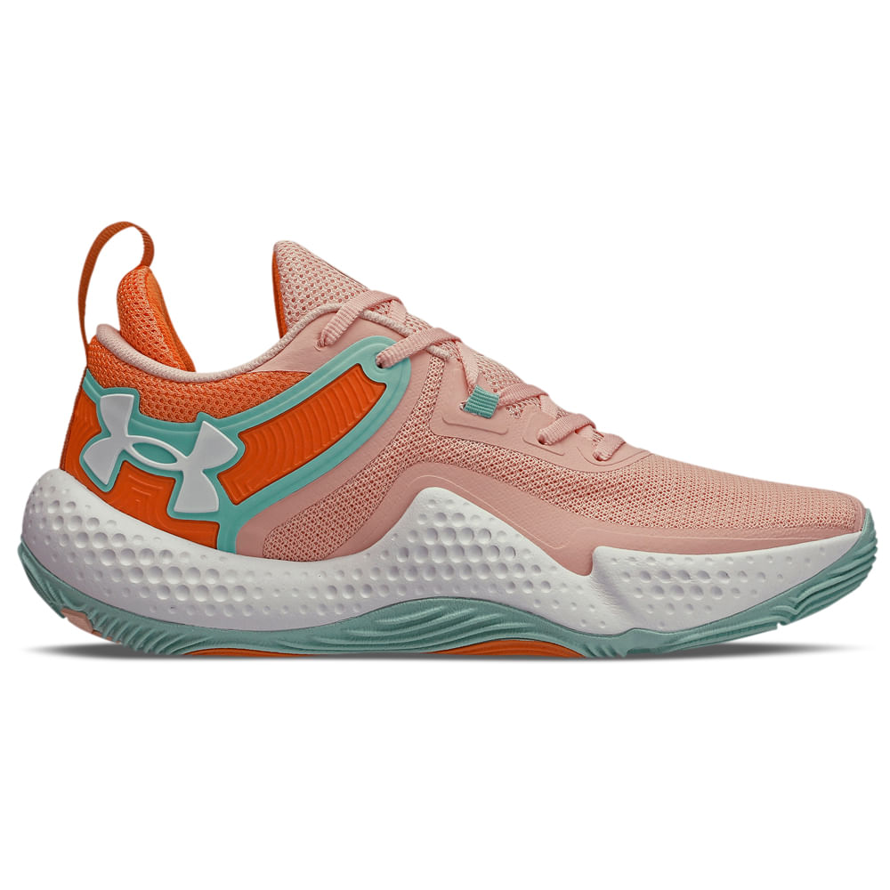 Tênis de Basquete Masculino Under Armour Dagger - 46 Rosa