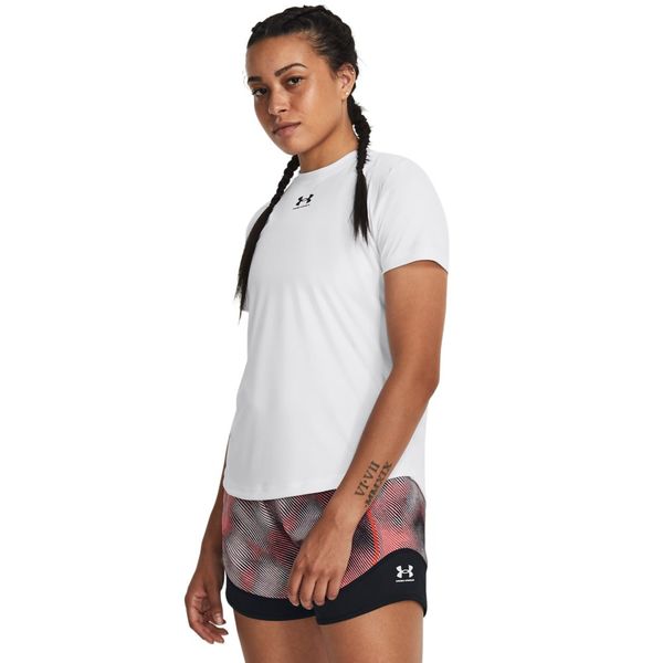 Camiseta de Treino Feminina Under Armour Challenger Pro G Branco