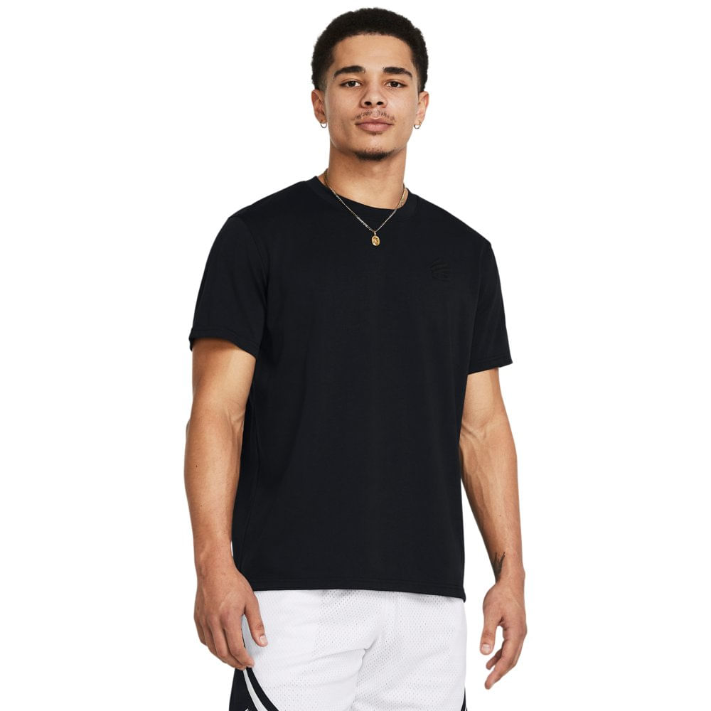 Camiseta Masculina Under Armour Curry Emboss Heavyweight