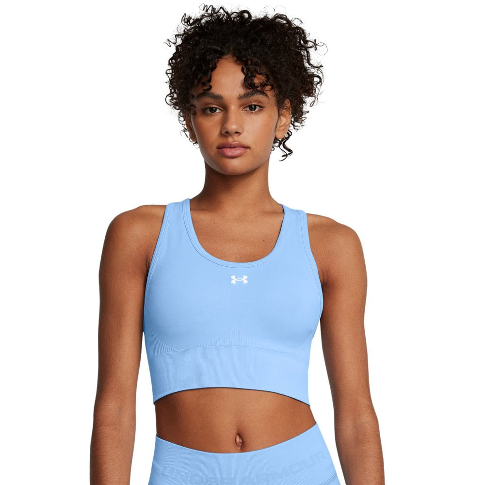 Top de Treino Feminino Under Armour Vanish Seamless Mid