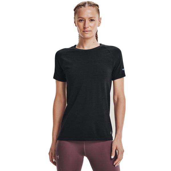 Camiseta de Corrida Feminina Under Armour Seamless Run GG Preto