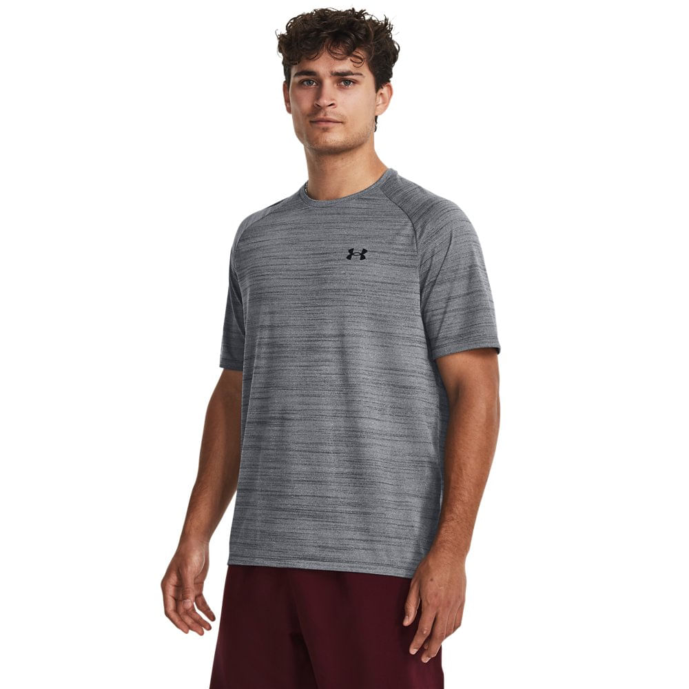 Camiseta de Treino Masculina Under Armour Tiger Tech 2.0 - M Cinza