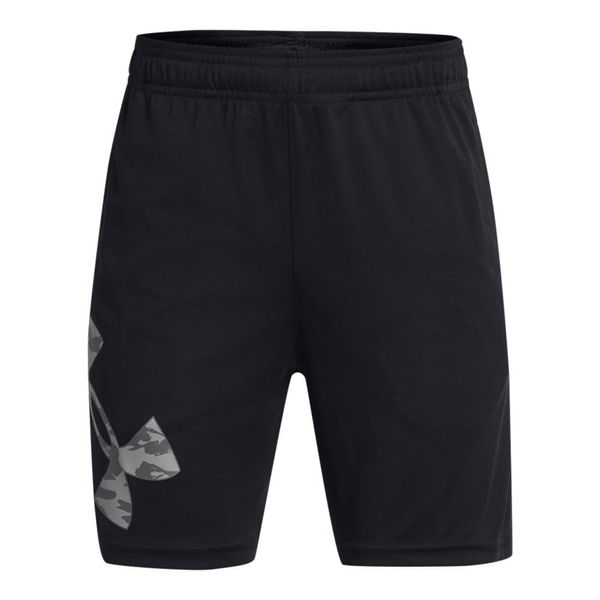 Shorts de Treino Infantil Under Armour Tech Big Logo 8 Preto