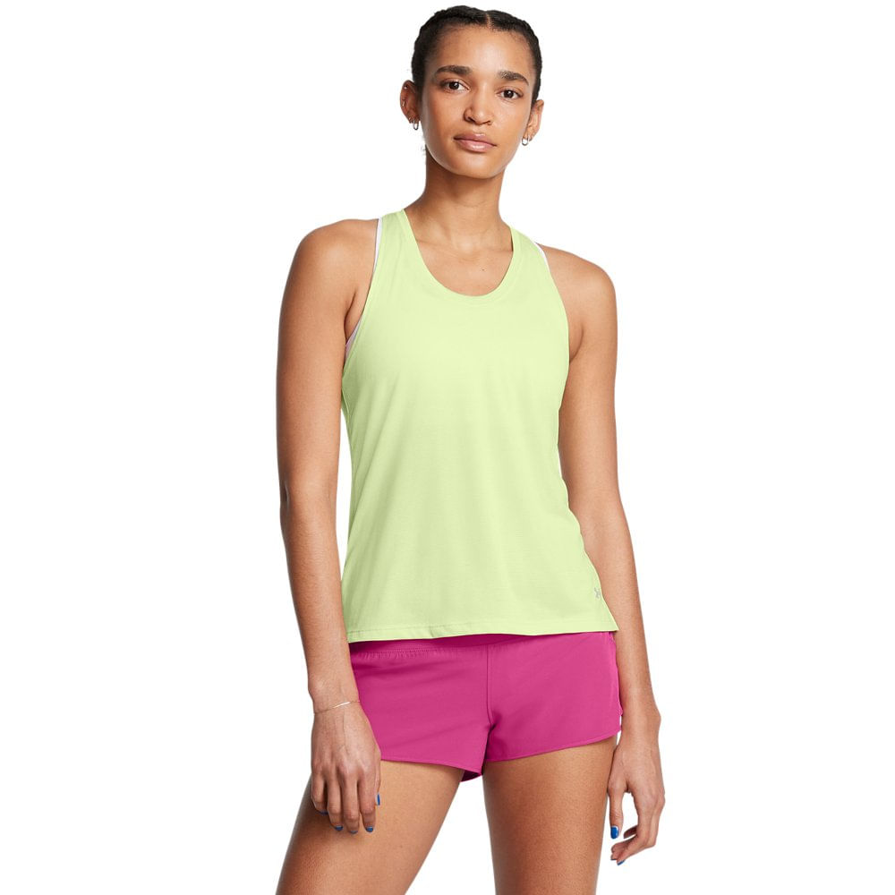 Regata de Corrida Feminina Under Armour Singlet - M Verde