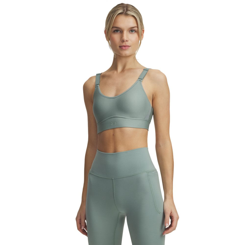Top de Treino Feminino Under Armour Infinity Mid 2.0