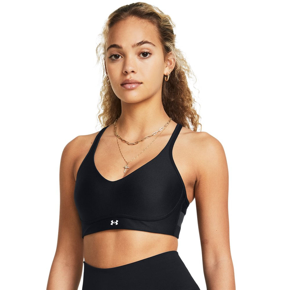 Top de Treino Under Armour Infinity Low 2.0 - GG Preto