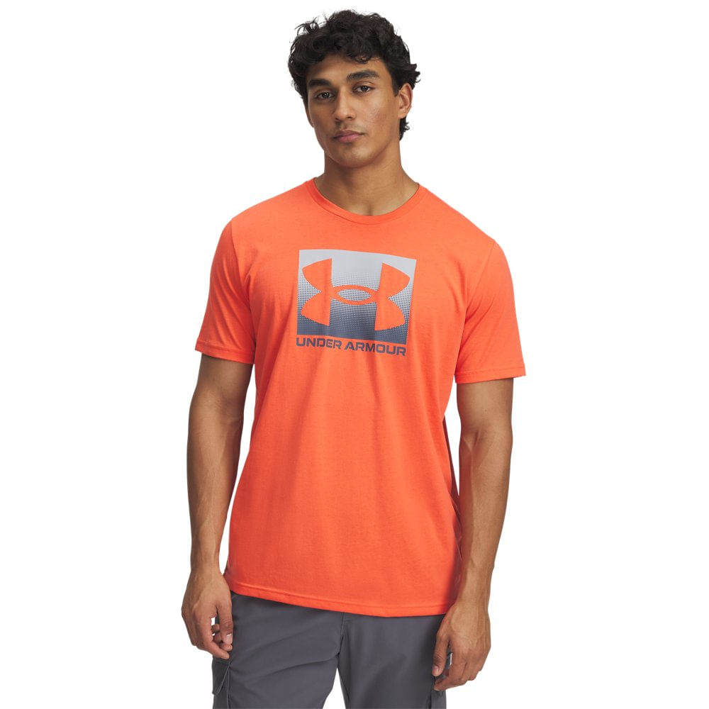 Camiseta Sportstyle Under Armour Boxed Sports Masculina - M Vermelho