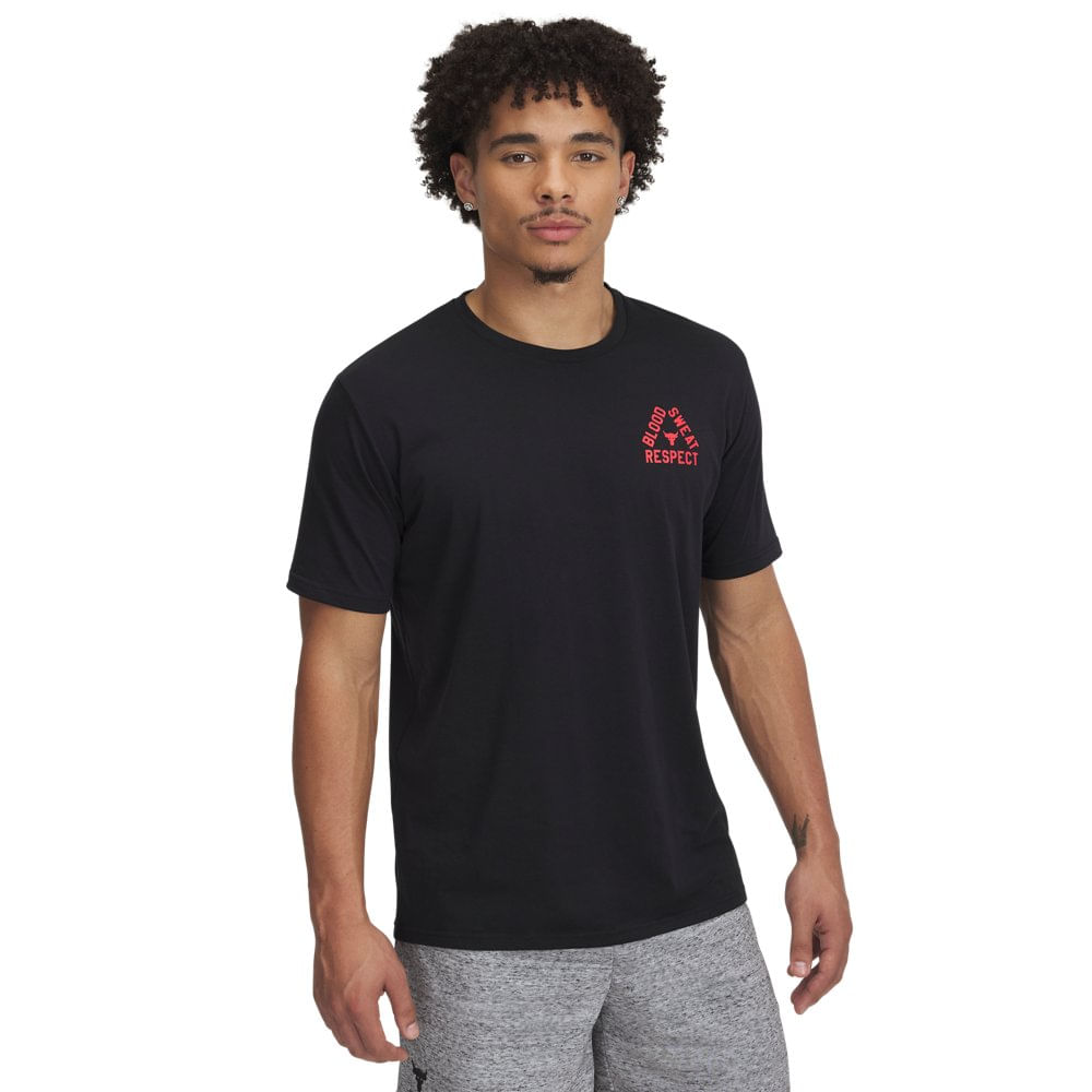 Camiseta de Treino Under Armour Tech Masculina - 2GG Preto