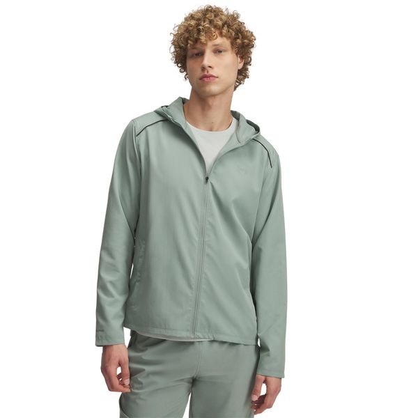Jaqueta de Corrida Under Armour Launch Masculina G Verde