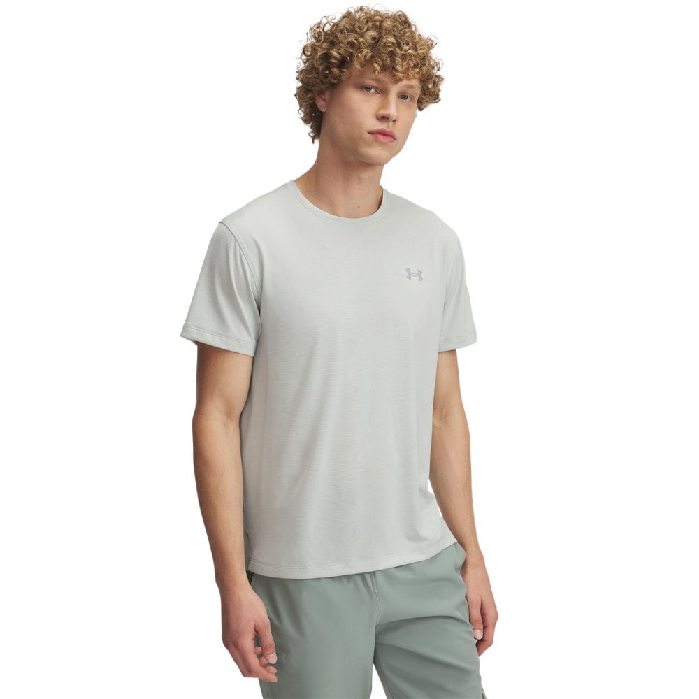 Camiseta de Corrida Under Armour Launch Masculina - G Verde