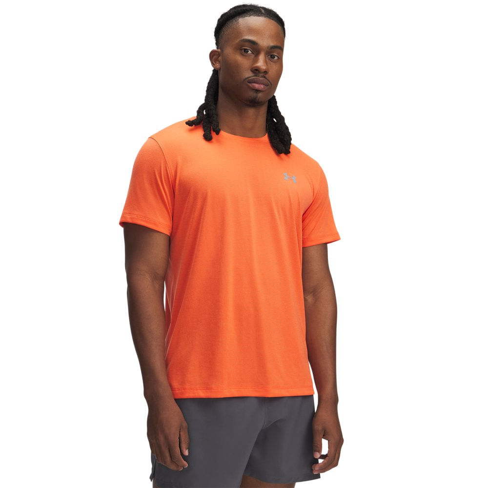 Camiseta de Corrida Under Armour Launch Masculina