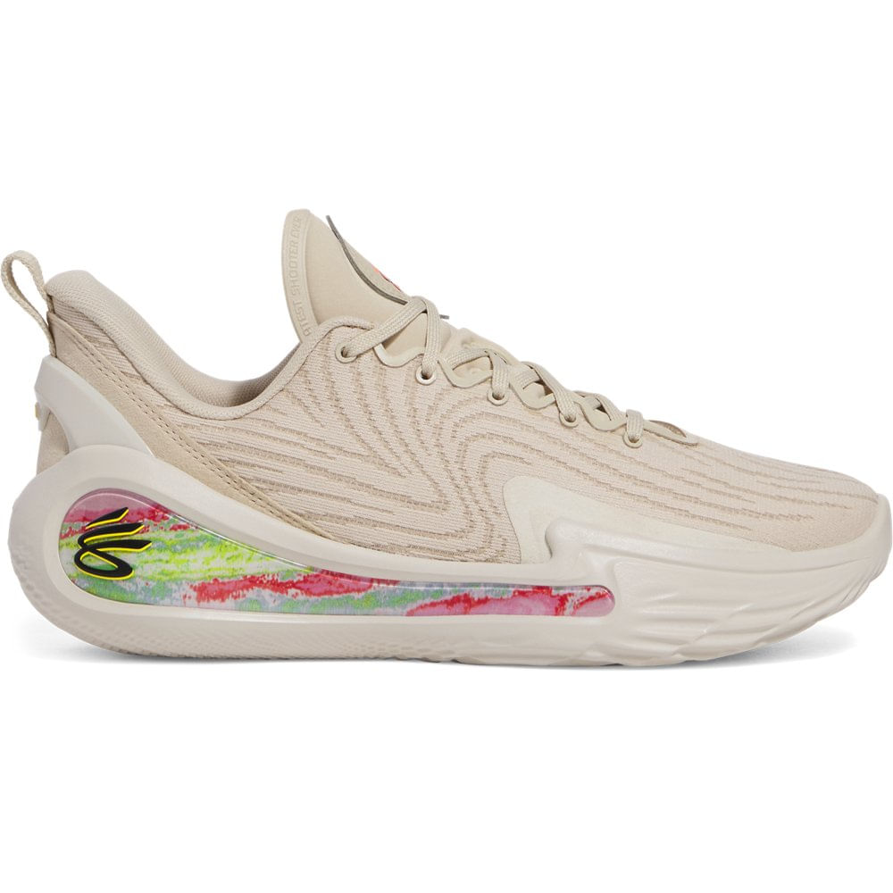Tênis de Basquete Under Armour Curry Saturn - 42 Bege