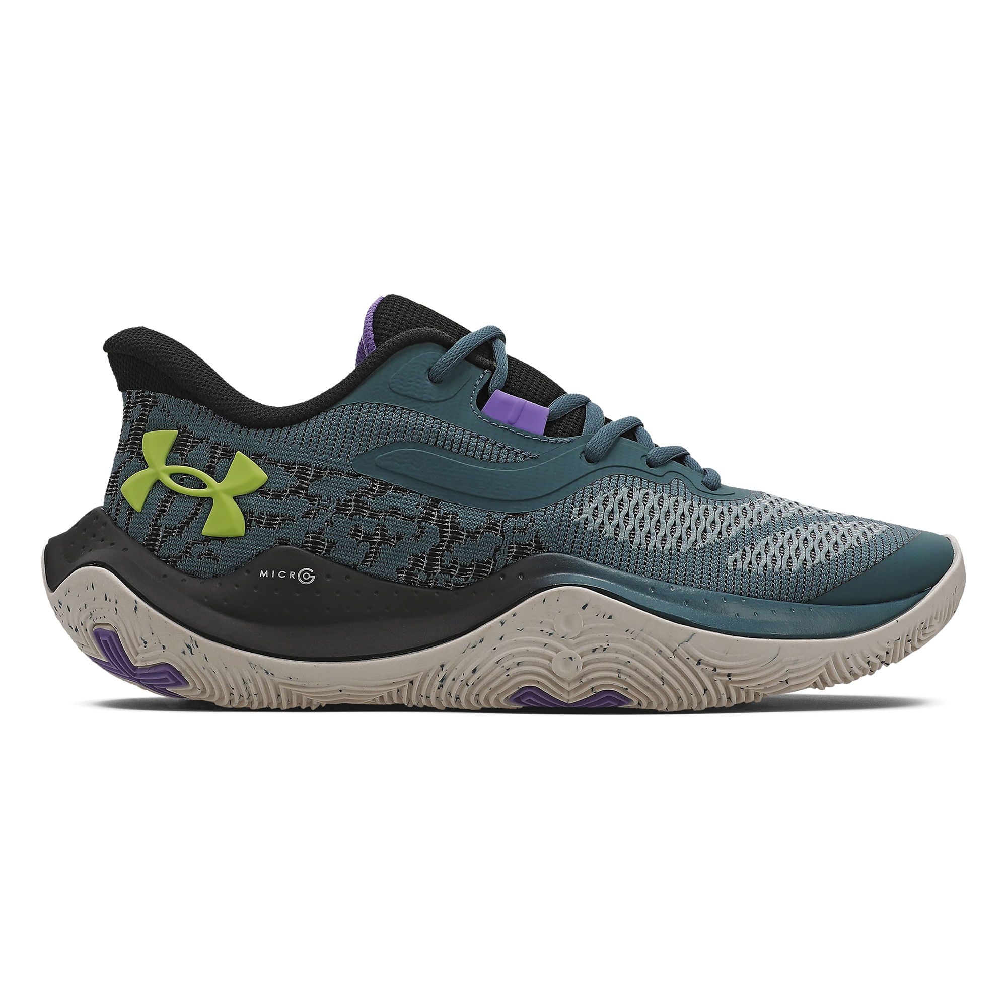 Tênis de Basquete Under Armour Dime Masculino - 43 Azul