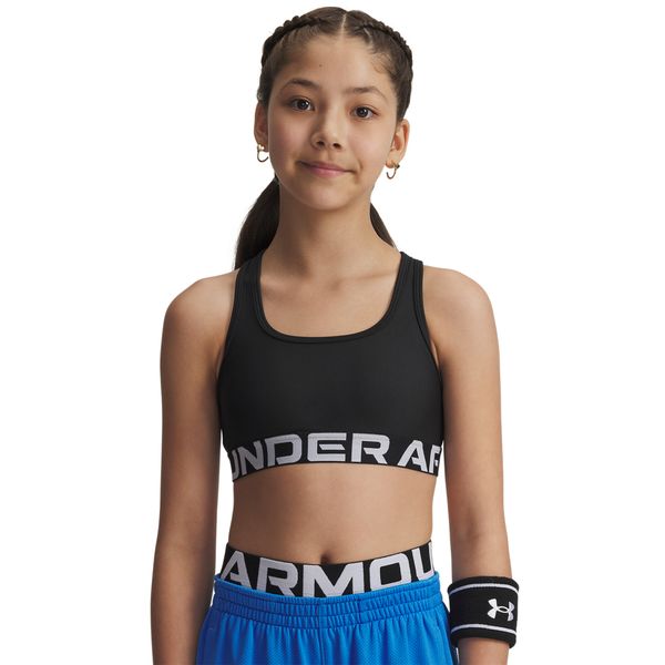 Top de Treino Under Armour Crossback Infantil 14 Preto