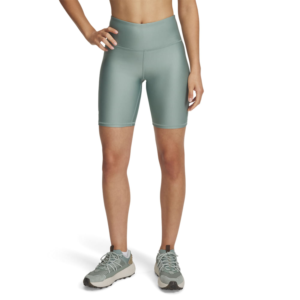 Shorts de Treino Under Armour Tech Bike Feminino - G Verde