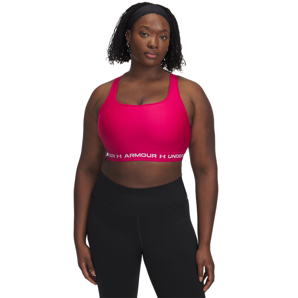 Top de Treino Under Armour Crossback Mid Feminino