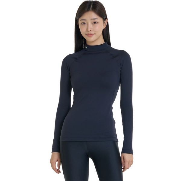 Camiseta Treino Under Armour ColdGear Authentics Feminina P Preto