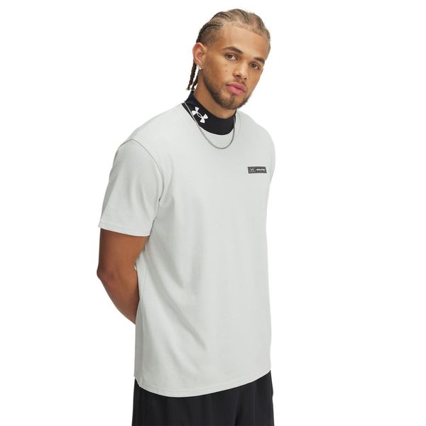 Camiseta Sportstyle Under Armour Heavyweight Label Masculina M Verde