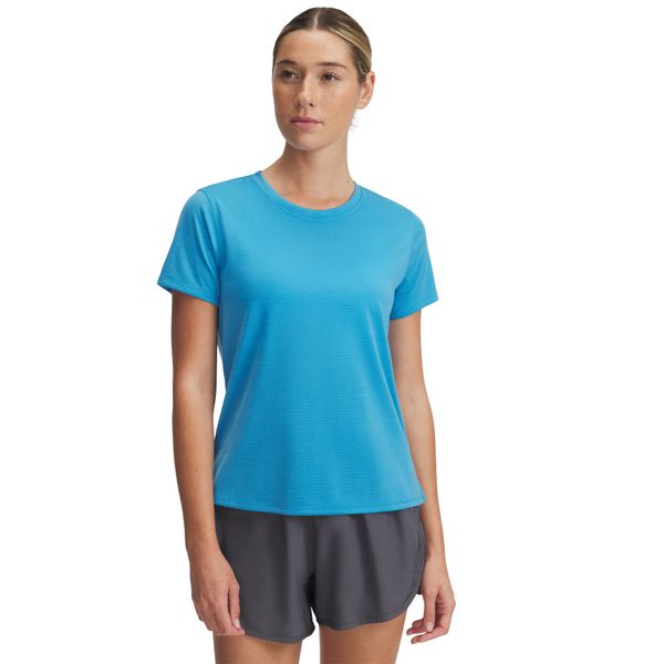 Camiseta de Corrida Under Armour Launch Feminina GG Azul