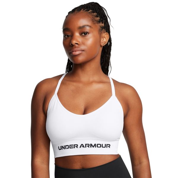 Top de Treino Under Armour Vanish Seamless Low Feminino M Branco