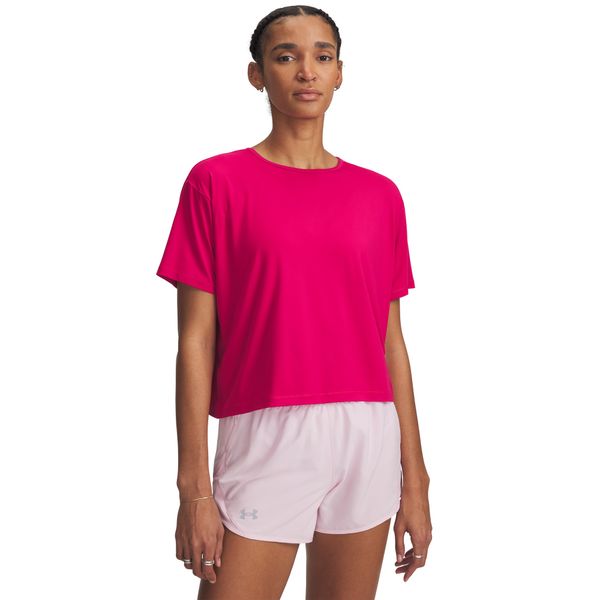 Camiseta de Treino Under Armour Motion Feminina G Roxo