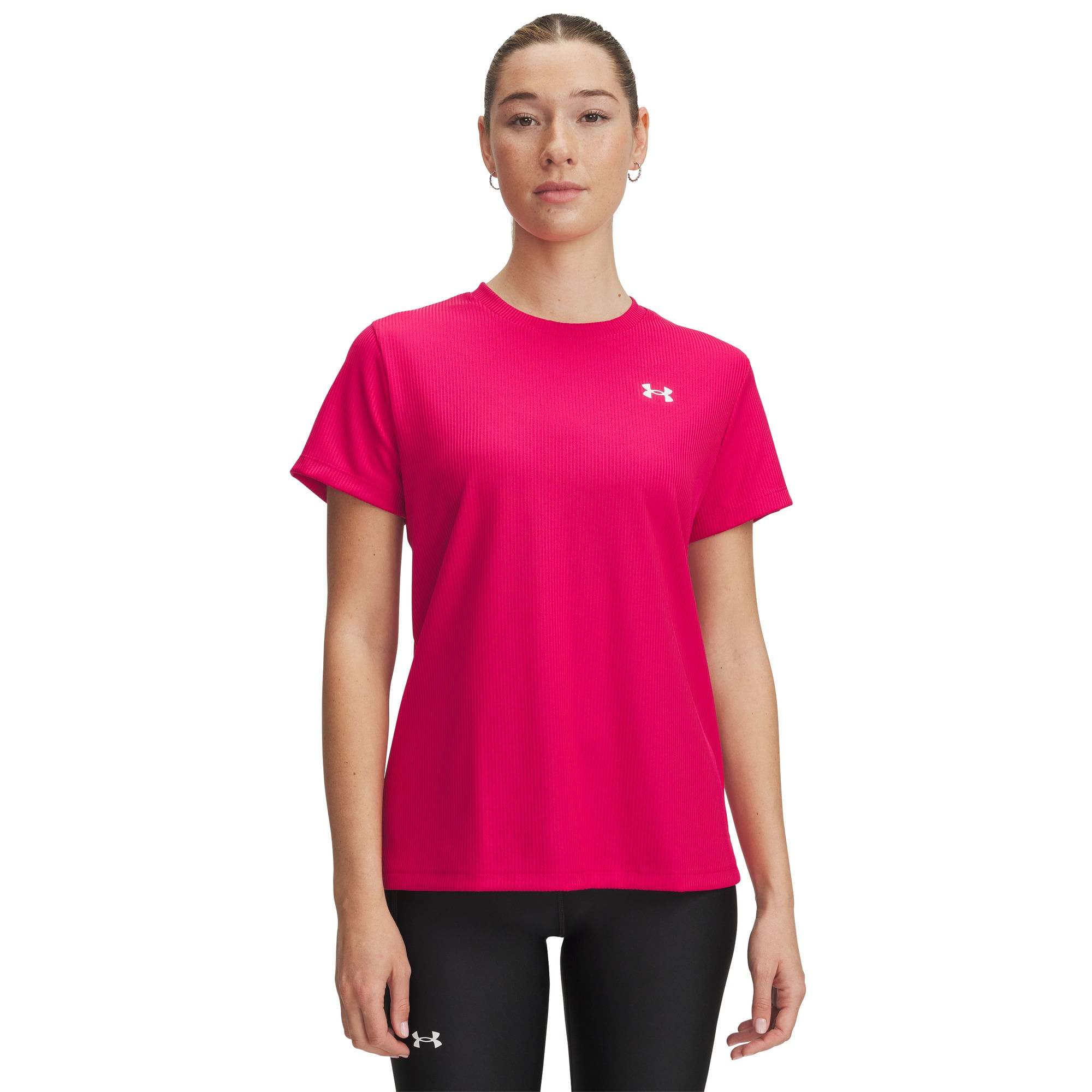 Camiseta de Treino Under Armour Tech Feminina - P Rosa