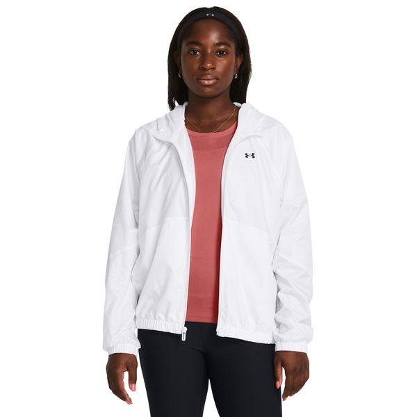 Jaqueta Corta Vento Under Armour Rival Sportwind Feminina P Branco